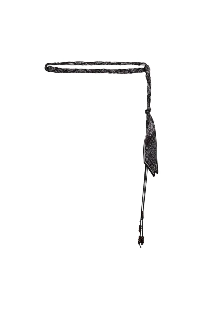 Morison Scarf Mix Belt, Black