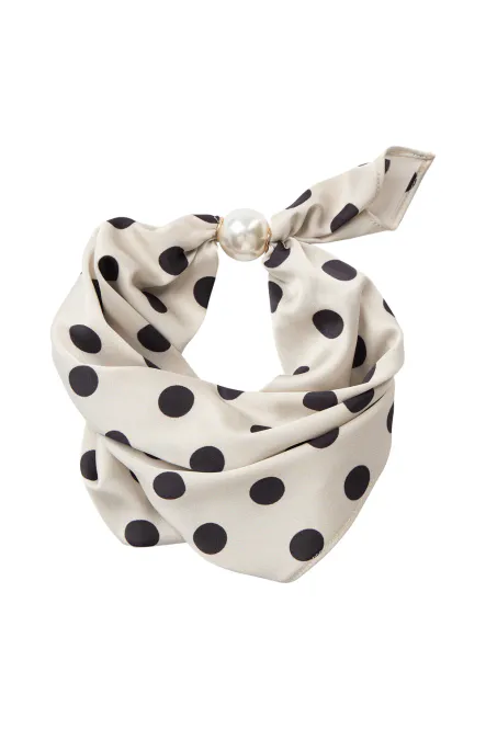 Hovedbilde Pearl Scarf, Pearl - Black