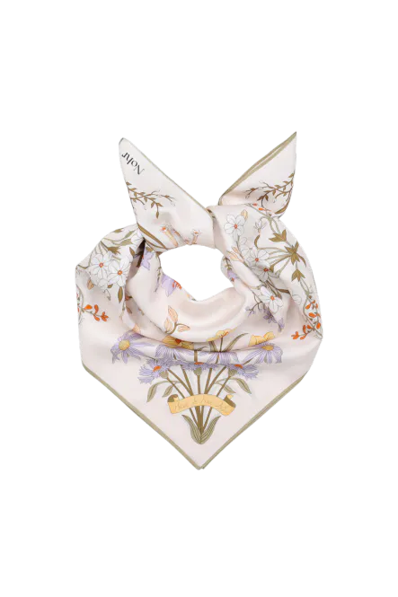 Hovedbilde Lykke Silkeskjerf 65 x 65 cm, Offwhite