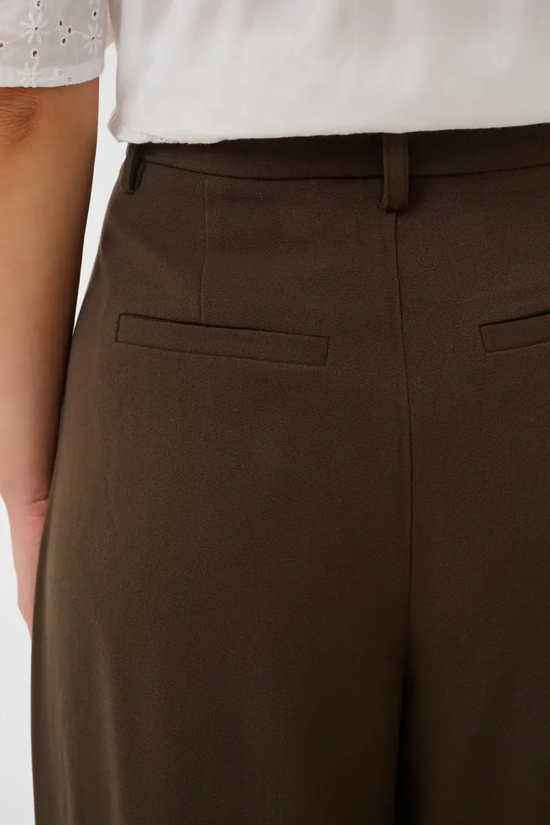 Luwa Pants, Chocolate Brown