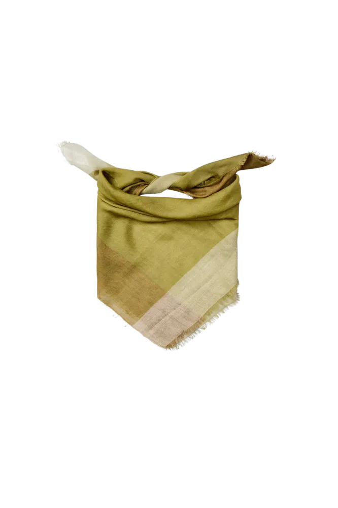 Ekko Wica Big Scarf, Golden Cypress Green