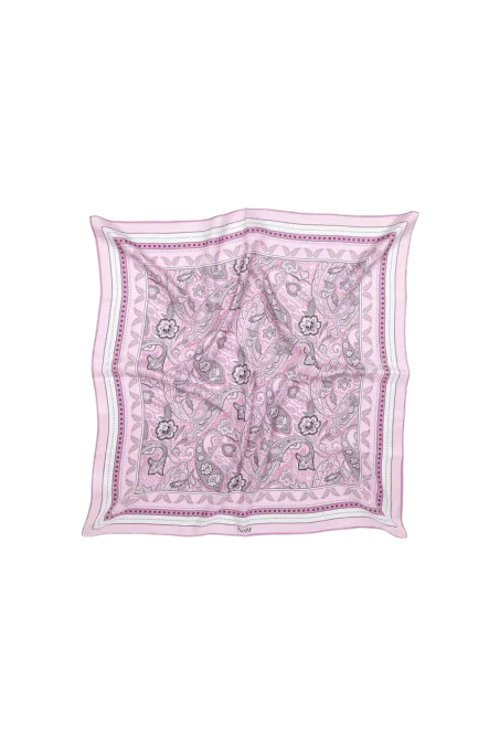 Hovedbilde Maya Silkeskjerf 65 x 65 cm, Lys Rosa