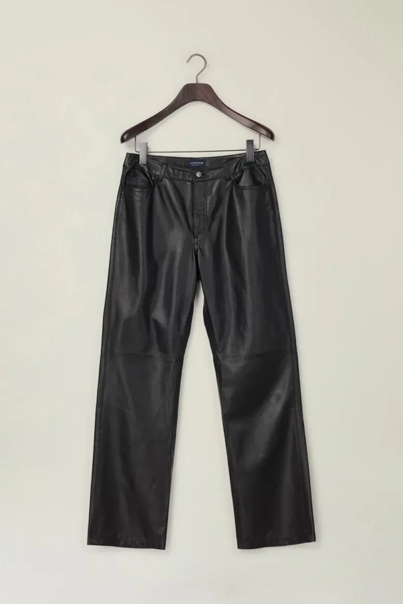 Lola High-Rise Leather Pants
