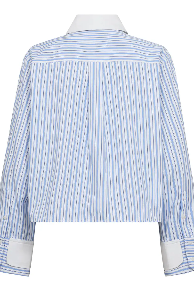 Vouge Cuff Shirt, Pale Blue