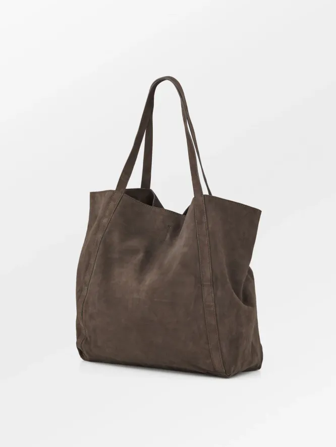 Suede Eden Bag, Hot Fudge Brown