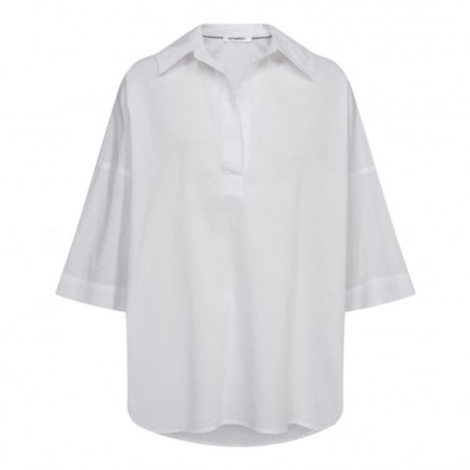 Prima Pullover Shirt, White